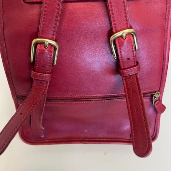 COACH backpack shoulder red color - Picture 9 of 9